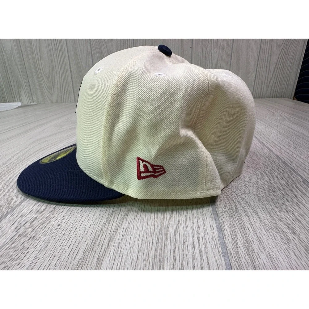 New Era 59FIFTY Denver Nuggets NBA‎ Mascot Rocky Fitted Hat Rome White 7 7/8